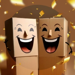 Картонные улыбки