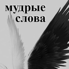 МУДРЫЕ СЛОВА